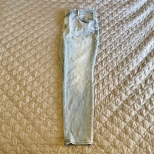 Pop Icon Light Denim Skinny Size 14 Short